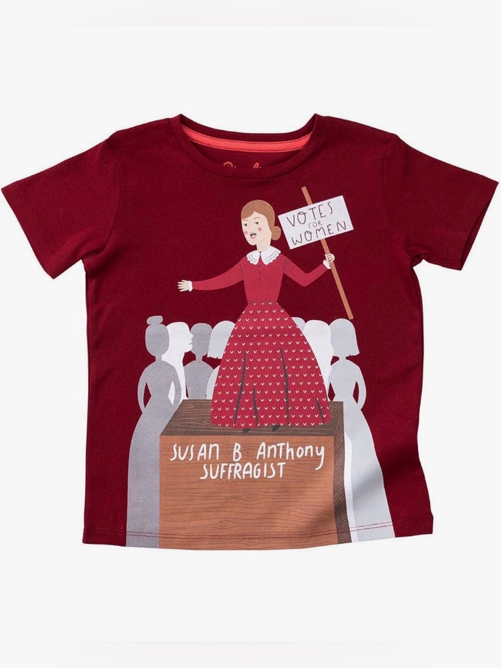 Piccolina Trailblazer T Shirt - Susan B Anthony!